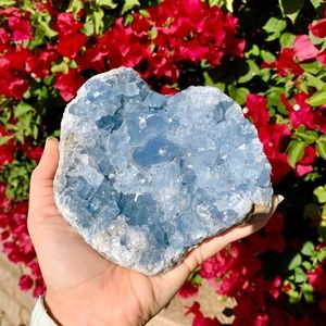 Celestite Crystal Stone - 3lb. 11 oz.